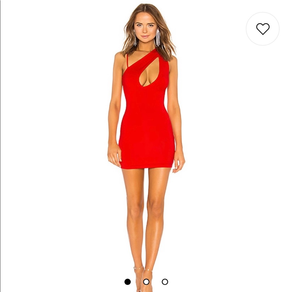 Red Cocktail Dress from Revolve